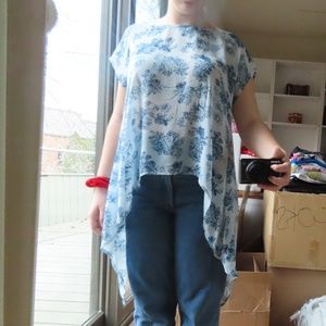 Doctor who floral top